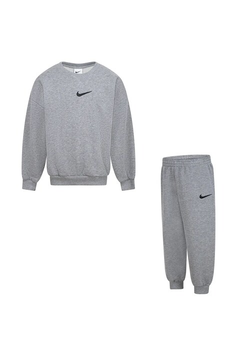 Nike Komplet dresowy dziecięcy z bawełną szary 86M188