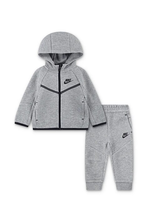 Nike Komplet sportowy dziecięcy z bawełną szary 66M880