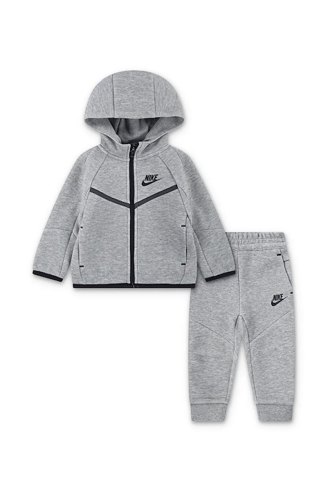 Nike Komplet sportowy dziecięcy z bawełną szary 66M880