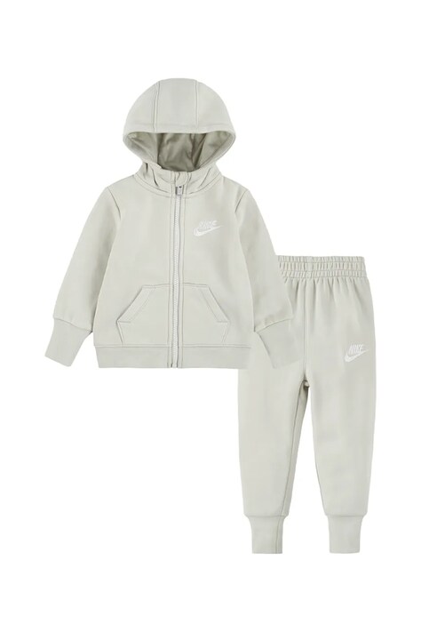 Nike Komplet dresowy niemowlęcy bawełniany biały 66J456