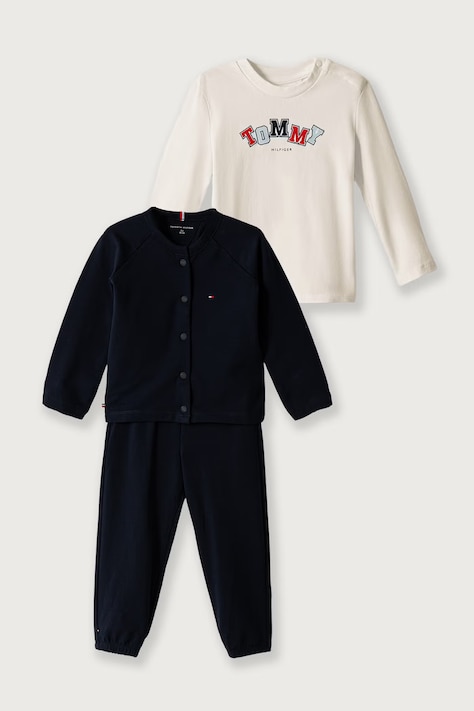 Tommy Hilfiger Set kojenecký bavlněný s elastanem námořnický modrý KN0KN02327
