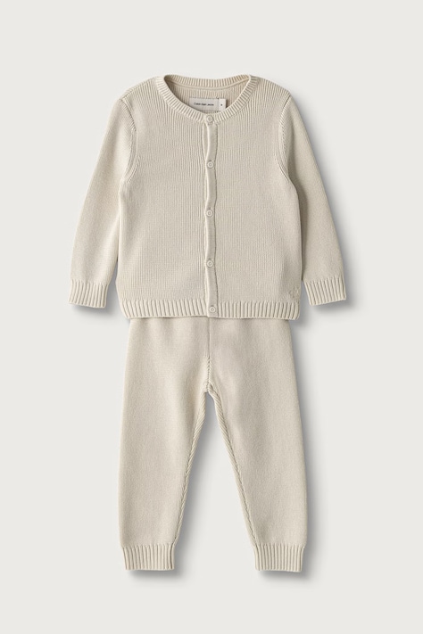 Calvin Klein Jeans set dětský bavlněný béžový LVCKFJI04N