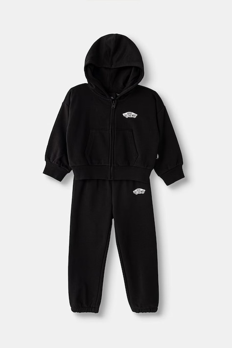 Vans dres dziecięcy z bawełną Double Standard FZ Set czarny VN0011UZBLK1