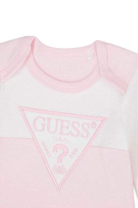 Guess комплект на кожен день дитячий бавовняний — AW26-DKKZY1, рожевий — фото 3