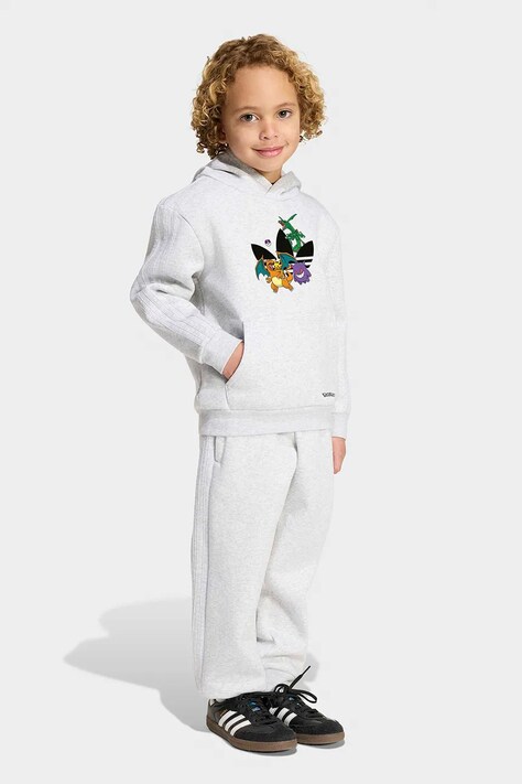 adidas Originals Dres dziecięcy z bawełną POKEMON biały KS7092