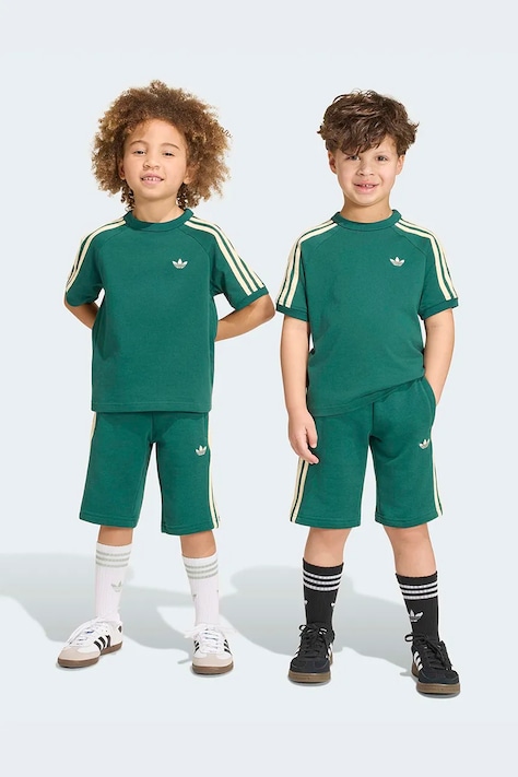 adidas Originals szett gyerek pamut zöld KQ8871