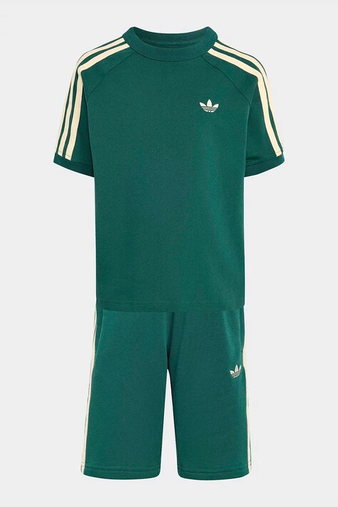 adidas Originals σετ παιδικό βαμβακερό πράσινο KQ8871