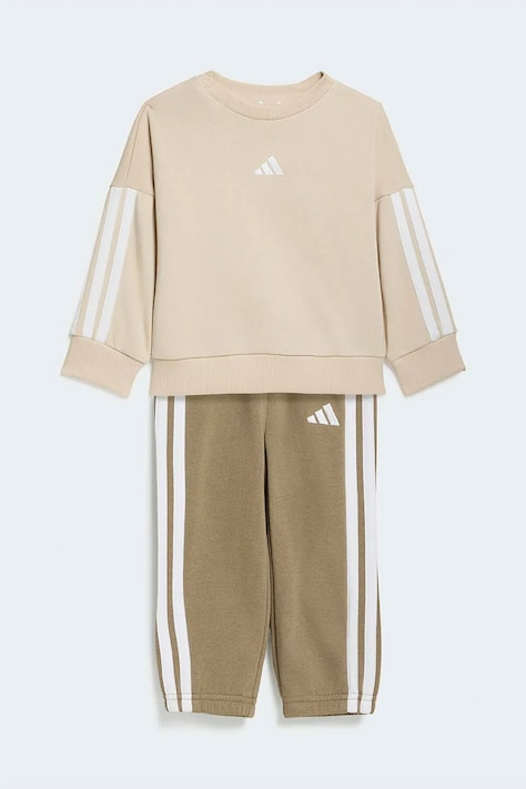 adidas Σετ φόρμας παιδικό με βαμβάκι μπεζ KT3289