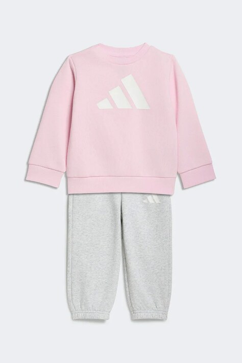 adidas σετ φόρμας παιδικό με βαμβάκι ESSENTIALS ροζ KS1473
