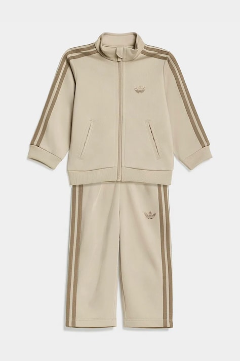 adidas Originals komplet dresowy dziecięcy beżowy KG3885