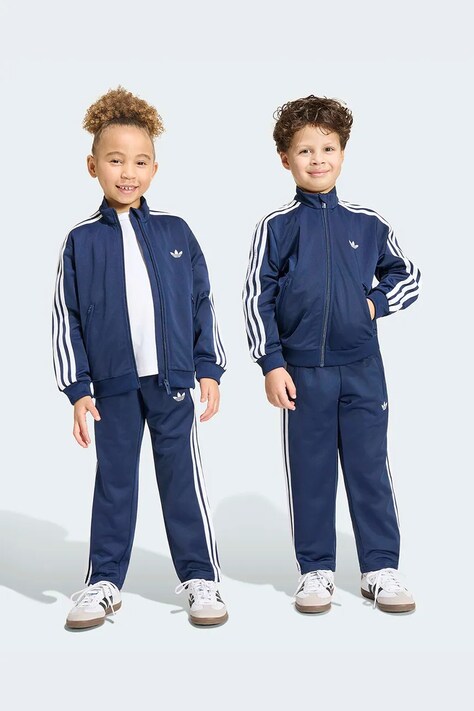 adidas Originals komplet dresowy dziecięcy niebieski HZ6591