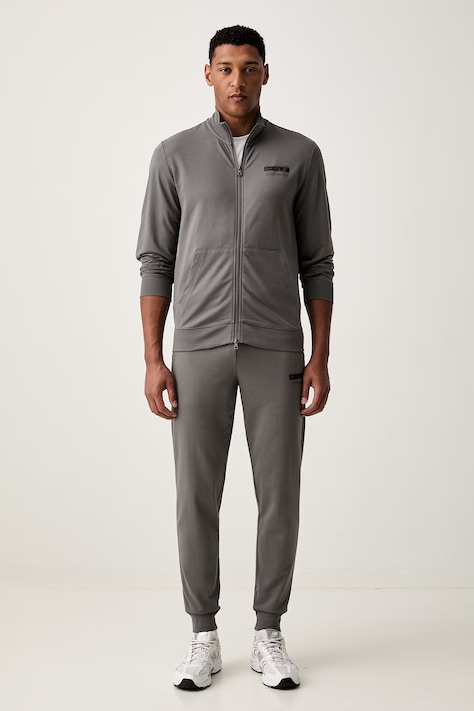 EA7 Emporio Armani komplet dresowy męski bawełniany szary AF13512.7M002424