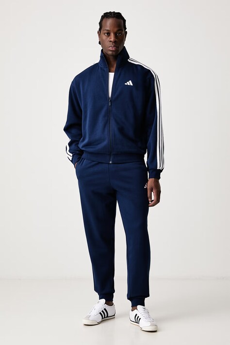 adidas Komplet dresowy męski z bawełną Three Stripes niebieski KY2283