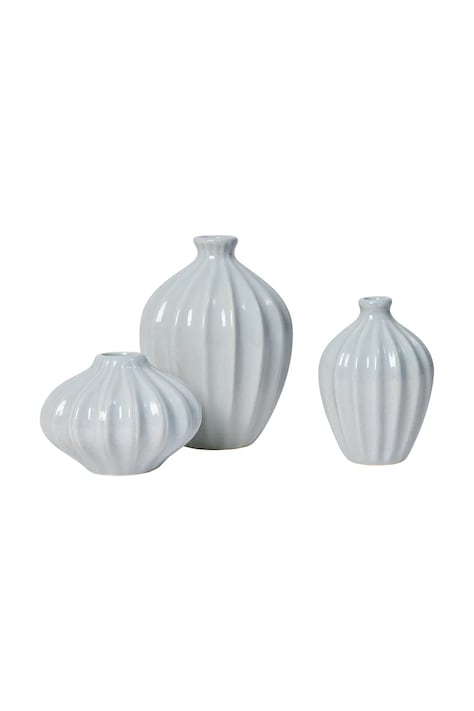 Broste Copenhagen Zestaw wazonów z ceramiki 12 x 15 cm 14445463