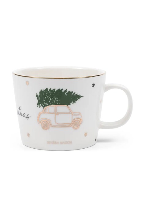 Riviera Maison Kubek świąteczny z porcelany 330 ml 549310