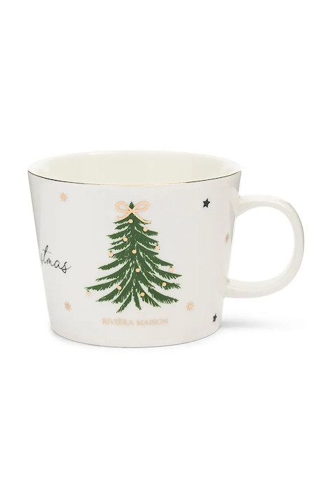 Riviera Maison Kubek świąteczny z porcelany 330 ml 583070