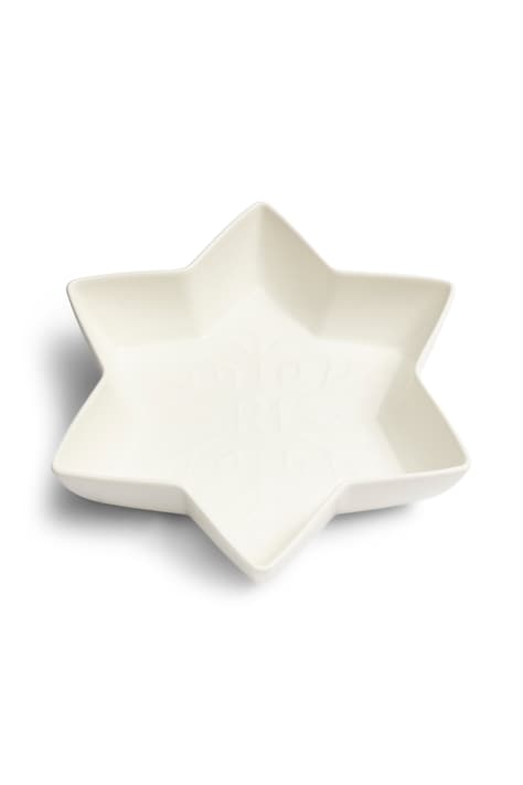 Riviera Maison Półmisek świąteczny z porcelany 20 x 17 cm 583080