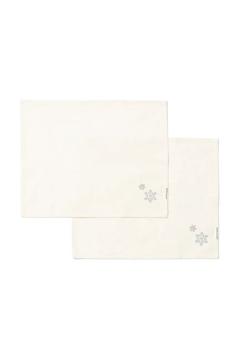 Riviera Maison Zestaw podkładek świątecznych bawełnianych 2-pack 45 x 35 cm 591610