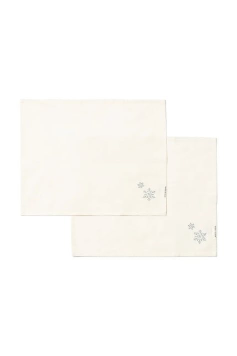 Riviera Maison Zestaw podkładek świątecznych bawełnianych 2-pack 45 x 35 cm 591610