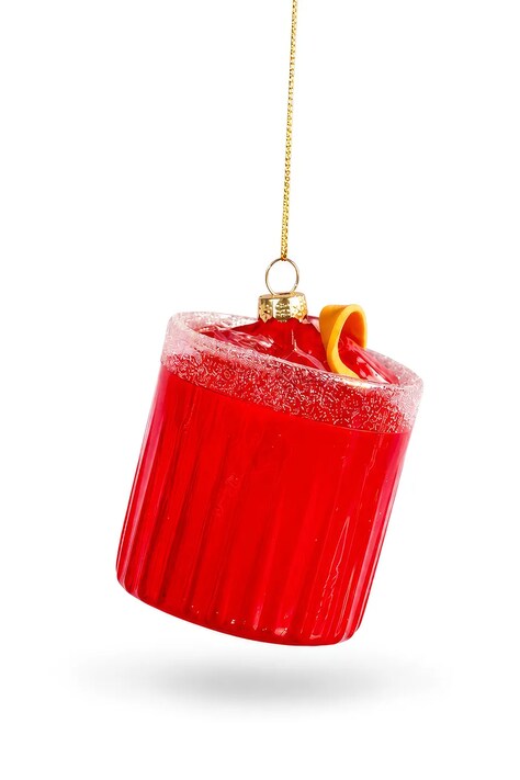 YUP in de BOOM Zawieszka choinkowa ze szkła YUPNEGRONI