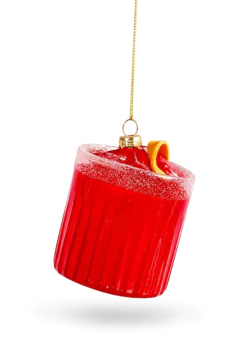 YUP in de BOOM Zawieszka choinkowa ze szkła YUPNEGRONI