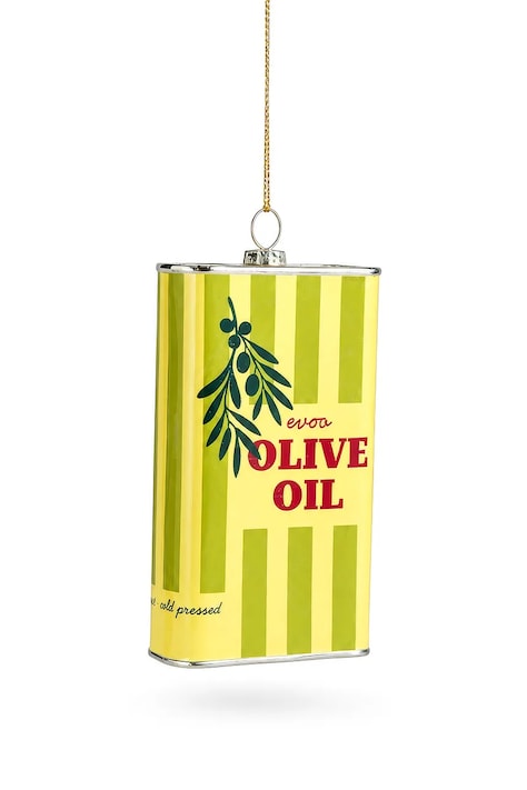 YUP in de BOOM Zawieszka choinkowa ze szkła YUPOLIVEOIL