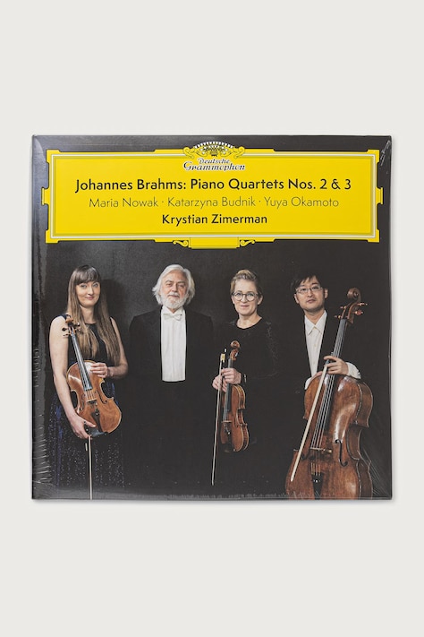 Black Moon JONANNES BRAHMS: PIANO QUARTETS NOS. 2 & 3 (2LP) KRYSTIAN ZIMERMAN
