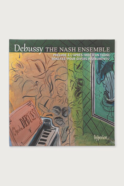 Black Moon DEBUSSY: STRING QUARTET & SONATAS (LP) THE NASH ENSEMBLE