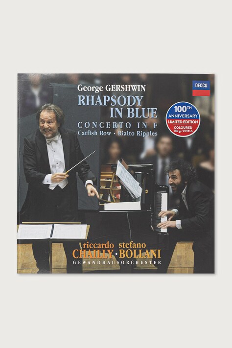 Black Moon RHAPSODY IN BLUE (2LP) (BLUE VINYL) STEFANO BOLLANI / RICARDO CHAILLY