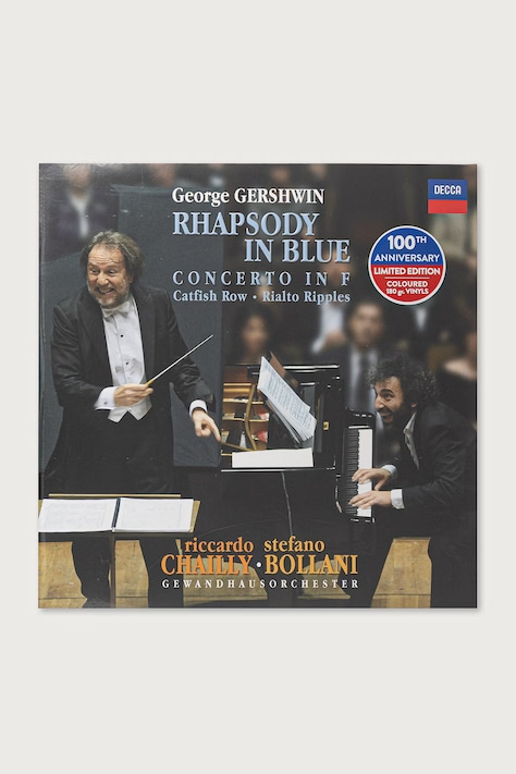 Black Moon RHAPSODY IN BLUE (2LP) (BLUE VINYL) STEFANO BOLLANI / RICARDO CHAILLY