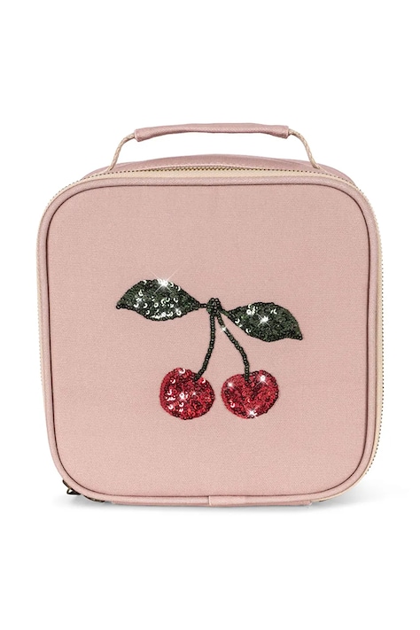 Konges Sløjd torba za ručak za djecu CLOVER THERMO LUNCH BAG roza KS105704