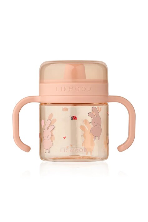 Liewood Kubek dziecięcy Kylo Tritan Sippy Cup 280ml różowy LW20633