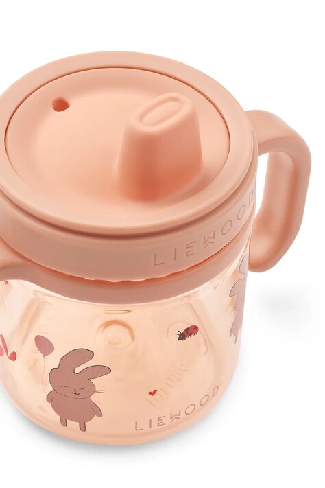Liewood Kubek dziecięcy Kylo Tritan Sippy Cup 280ml różowy LW20633
