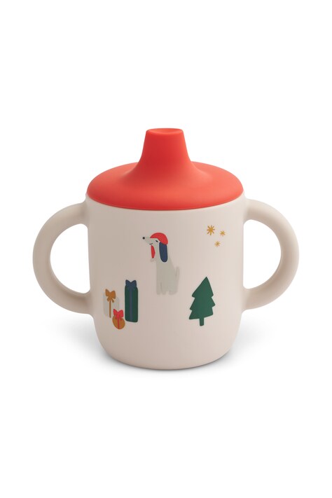 Liewood Kubek dziecięcy Neil Sippy Cup beżowy LW13060