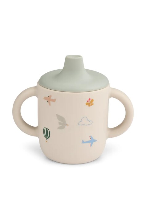 Liewood Kubek dziecięcy Neil Sippy Cup beżowy LW13060