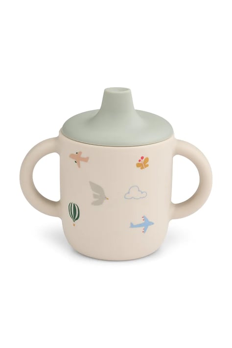 Liewood Kubek dziecięcy Neil Sippy Cup beżowy LW13060