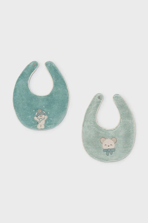 Mayoral Newborn Śliniak niemowlęcy 2-pack różowy 9138