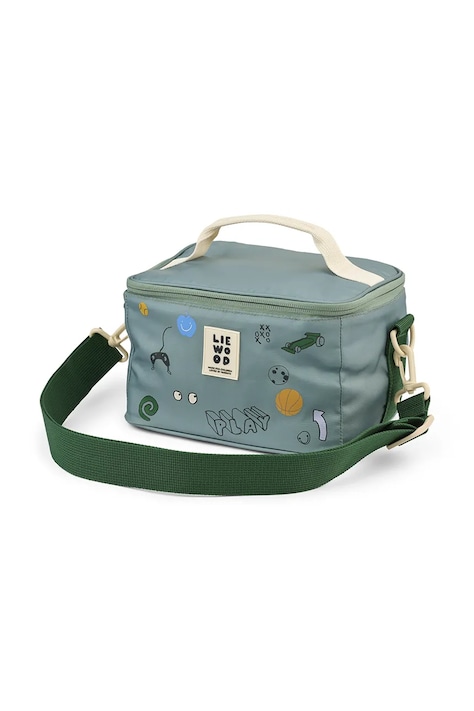 Liewood torba na lunch dziecięca Toby Medium Thermal Bag niebieska LW20235