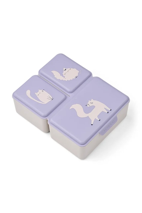 Liewood за деца Driss Lunchbox виолетов LW19266