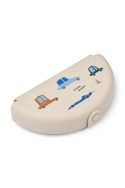 Liewood pudełko dziecięce Eugene Foldable Snack Box beżowe LW19265