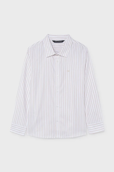 Mayoral camicia per bambini in cotone bianca 874