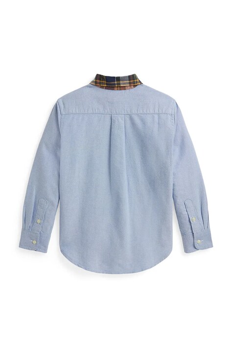 Polo Ralph Lauren сорочка дитяча джинсова — AW26-KDBZZS, блакитний — фото 2
