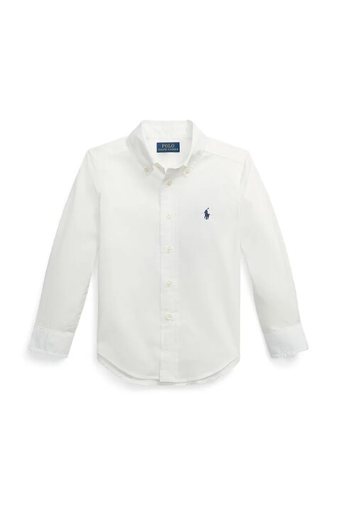 Polo Ralph Lauren srajca otroška bombažna Bela 322952199001