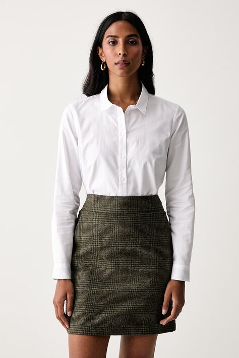 Barbour Koszula damska bawełniana Derwent biała gładka LSH1409