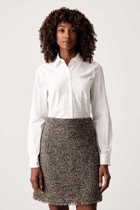 Weekend Max Mara Рубашка для женщин из хлопка WKDCOBALTO белая в полоску 2625116032600