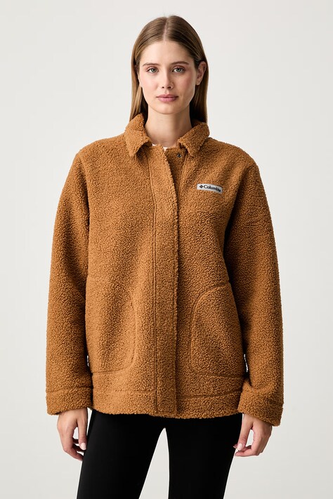 Columbia bluza rozpinana damska polarowa Panorama brązowa 2173692