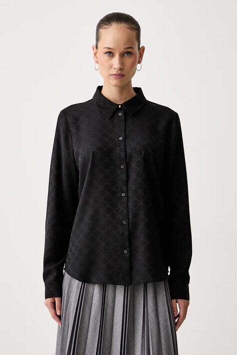 Joop! Koszula damska czarna monogram 30104868