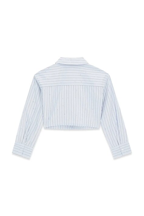 Guess сорочка дитяча бавовняна — AW26-KDGZZY, блакитний — фото 2