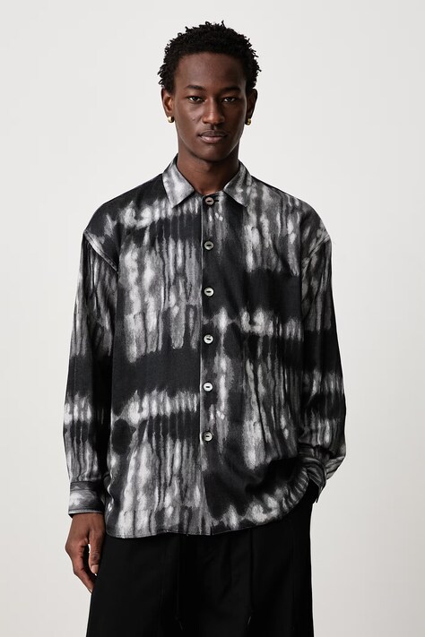 Needles Shirt with cotton Men's black TY290