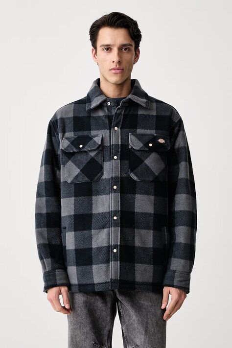Dickies Kurtka przejściowa męska polarowa szara DK0A4XTABL81